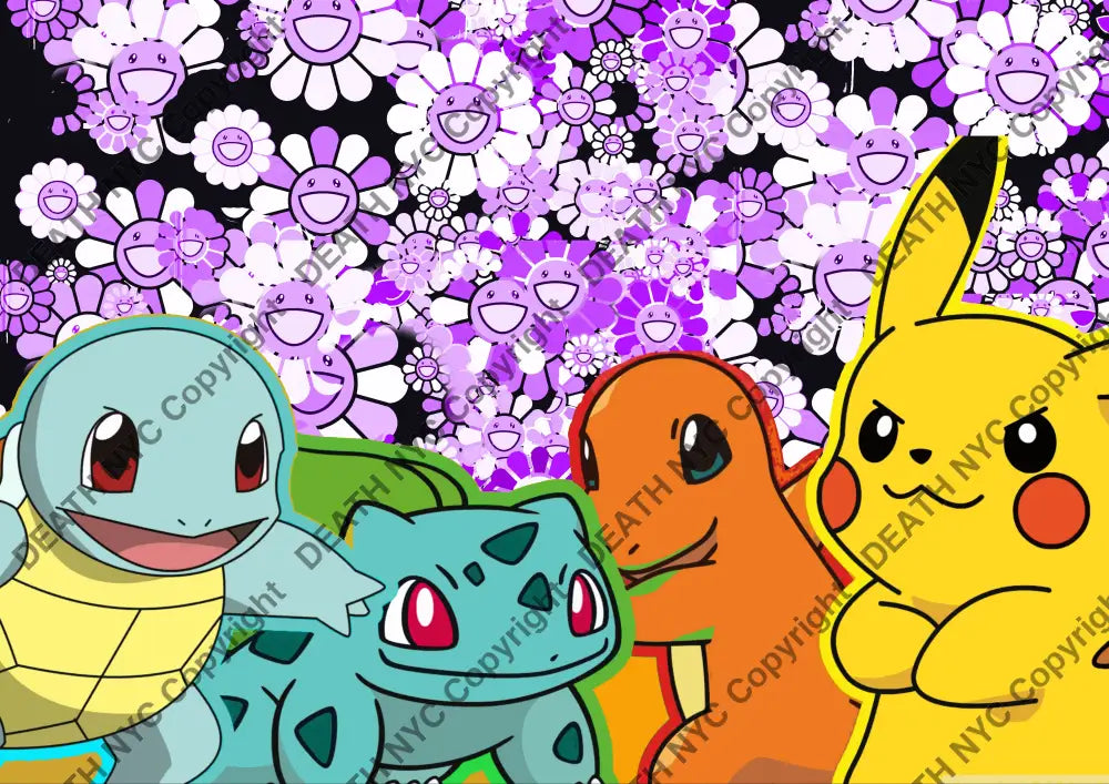 Deathv152 Pokemon 45X32Cm (Edition Of 100*) (2023) Art Print