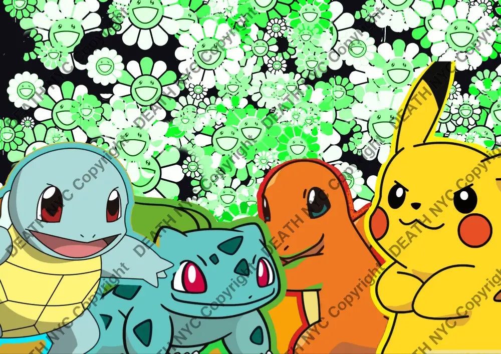 Deathv154 Pokemon 45X32Cm (Edition Of 100*) (2023) Art Print