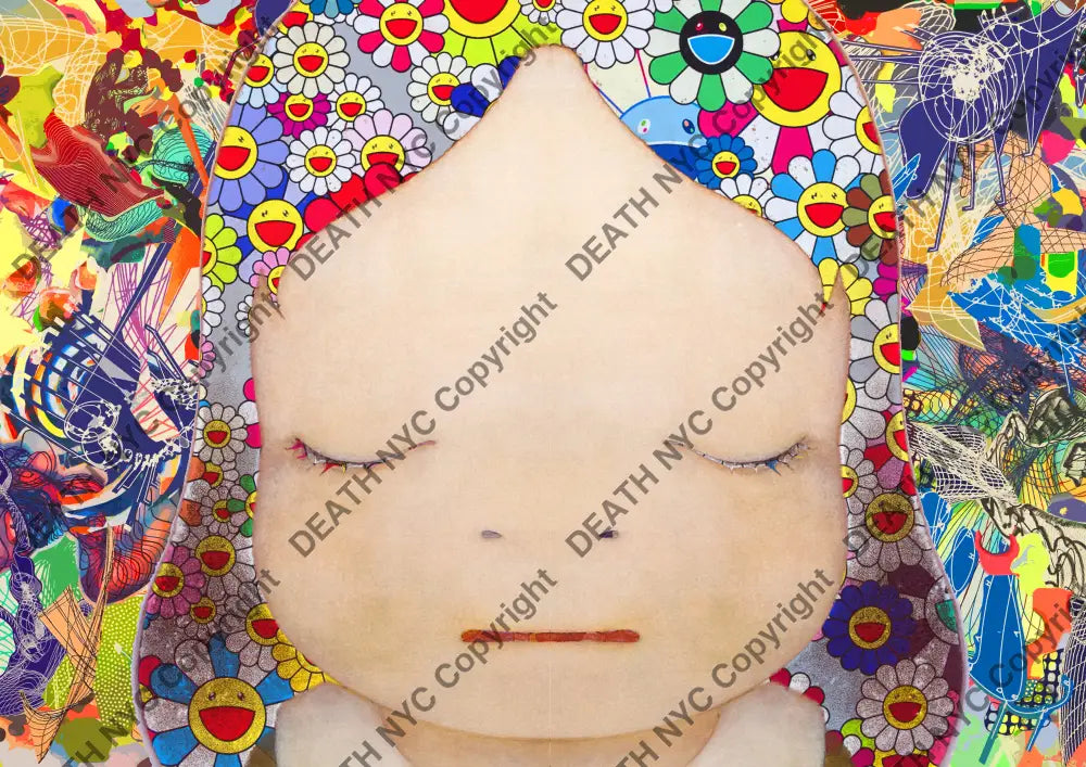 Deathv279 Cute 45X32Cm (Edition Of 100*) (2023) Art Print