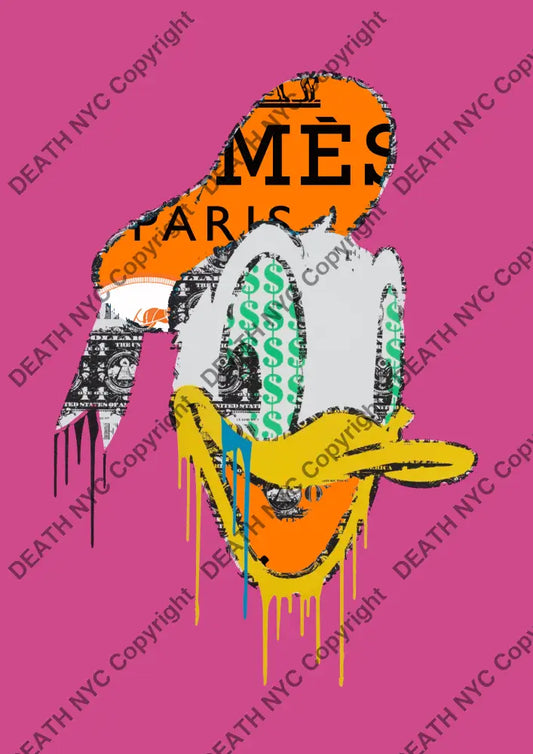 Deathv731 45X32Cm Donald (Edition Of 100*) (2023) Art Print
