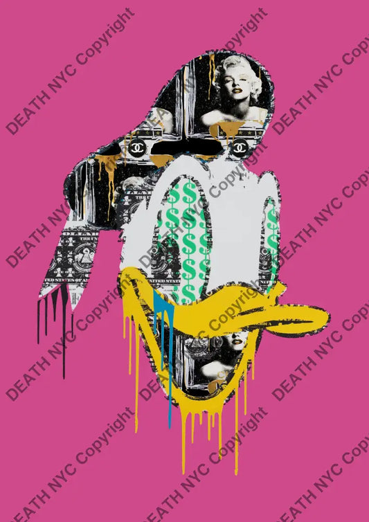 Deathv732 45X32Cm Donald (Edition Of 100*) (2023) Art Print