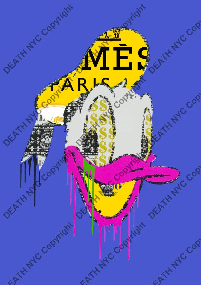 Deathv735 45X32Cm Donald (Edition Of 100*) (2023) Art Print