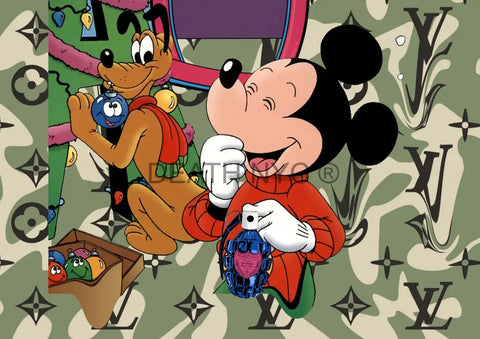 Deathv986 45X32Cm Mickey (Edition Of 100*) (2023) Art Print