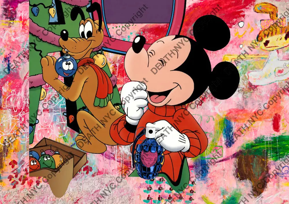 Deathv988 45X32Cm Mickey (Edition Of 100*) (2023) Art Print