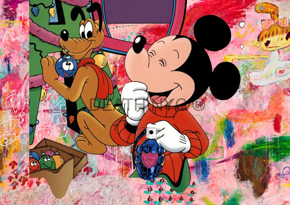 Deathv988 45X32Cm Mickey (Edition Of 100*) (2023) Art Print