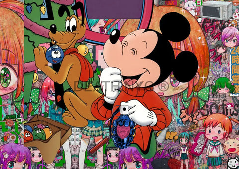 Deathv990 45X32Cm Mickey (Edition Of 100*) (2023) Art Print