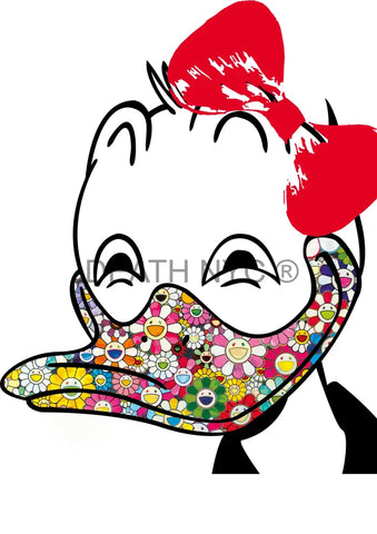 Deathw11 45X32Cm Donald Duck (Edition Of 100*) (2023) Art Print