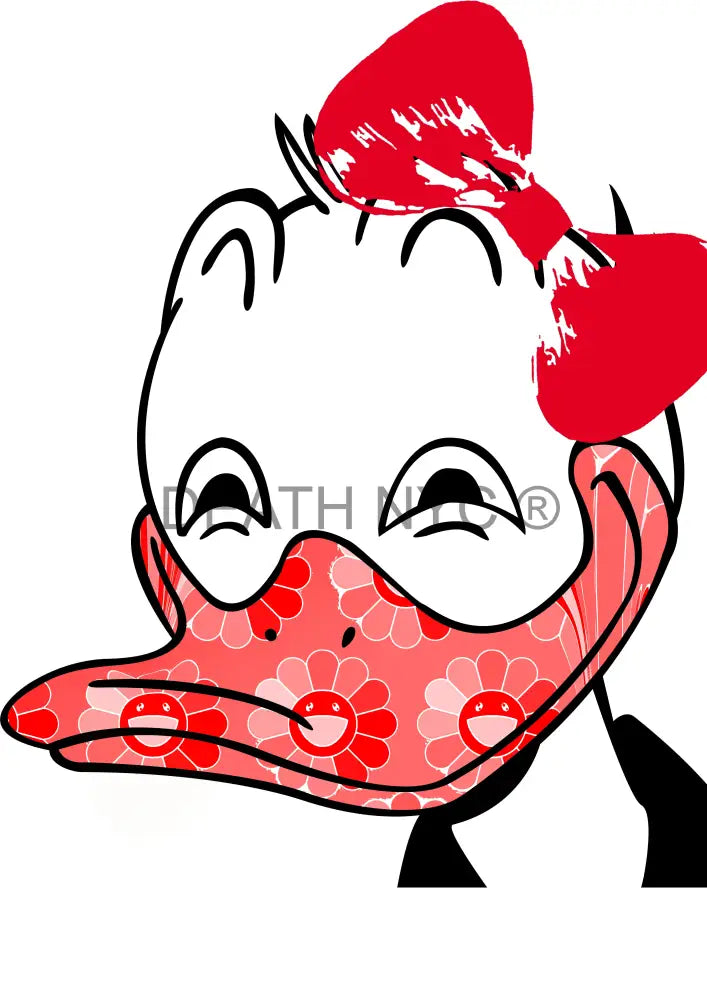 Deathw13 45X32Cm Donald Duck (Edition Of 100*) (2023) Art Print