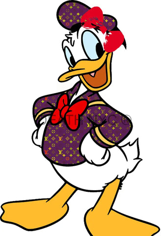 Deathw20 45X32Cm Donald Duck (Edition Of 100*) (2023) Art Print