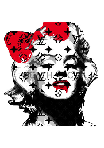 Deathw226 45X32Cm Monroe (Edition Of 100*) (2023) Art Print