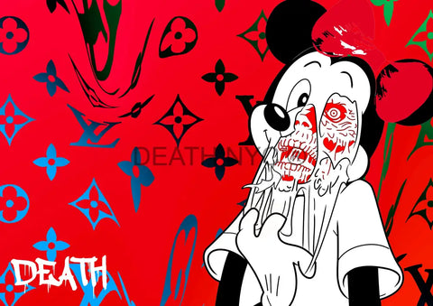 Deathw23 45X32Cm Minnie (Edition Of 100*) (2023) Art Print