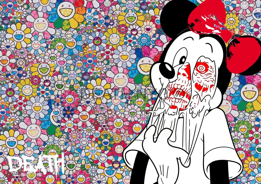 Deathw25 45X32Cm Minnie (Edition Of 100*) (2023) Art Print