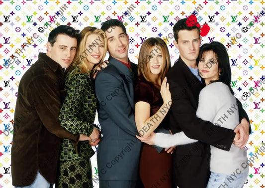 Deathw292 45X32Cm Friends (Edition Of 100*) (2023) Art Print