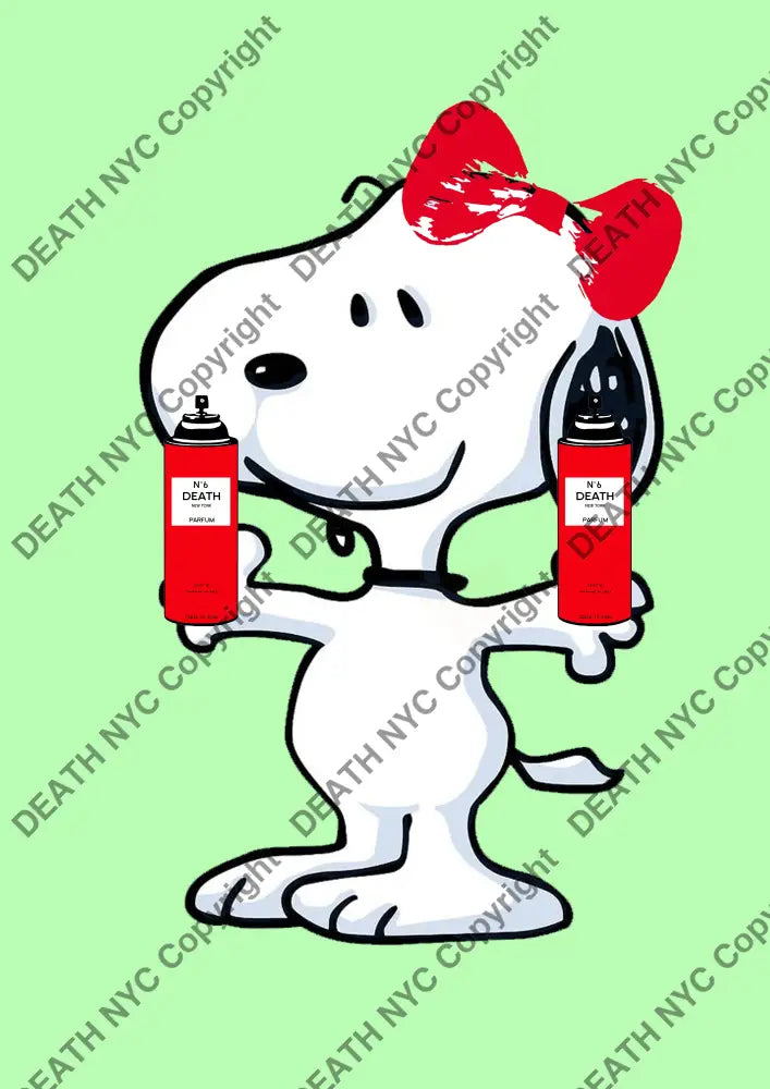 Deathw303 45X32Cm Snoopy (Edition Of 100*) (2023) Art Print