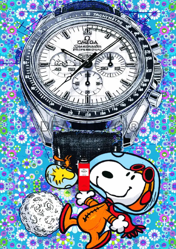 Deathw315 45X32Cm Snoopy (Edition Of 100*) (2023) Art Print