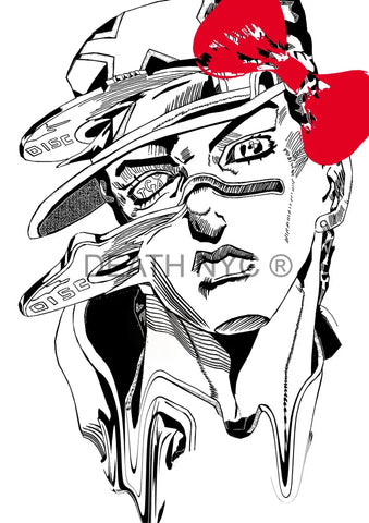 Deathw363 45X32Cm Jojo (Edition Of 100*) (2023) Art Print