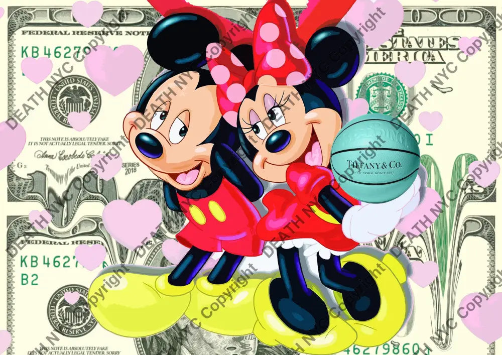 Deathw390 45X32Cm Mouse (Edition Of 100*) (2023) Art Print
