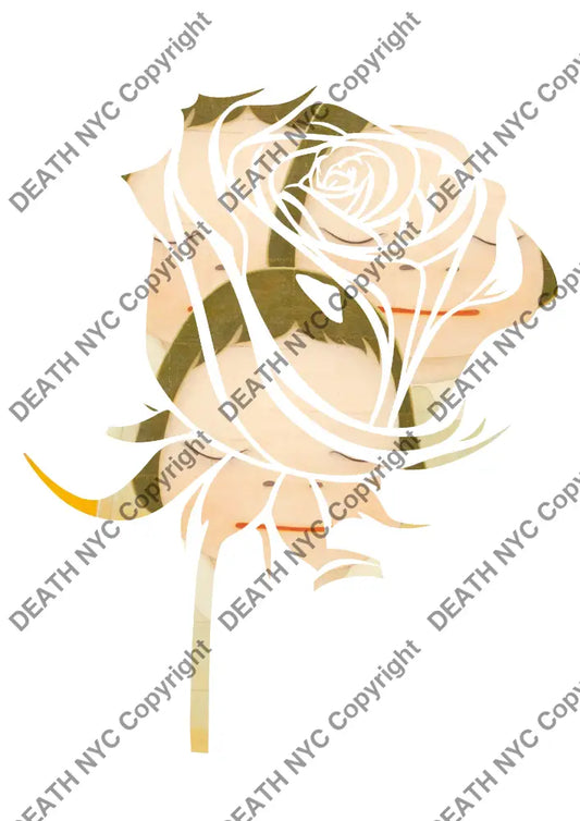 Deathw407 45X32Cm Rose (Edition Of 100*) (2023) Art Print