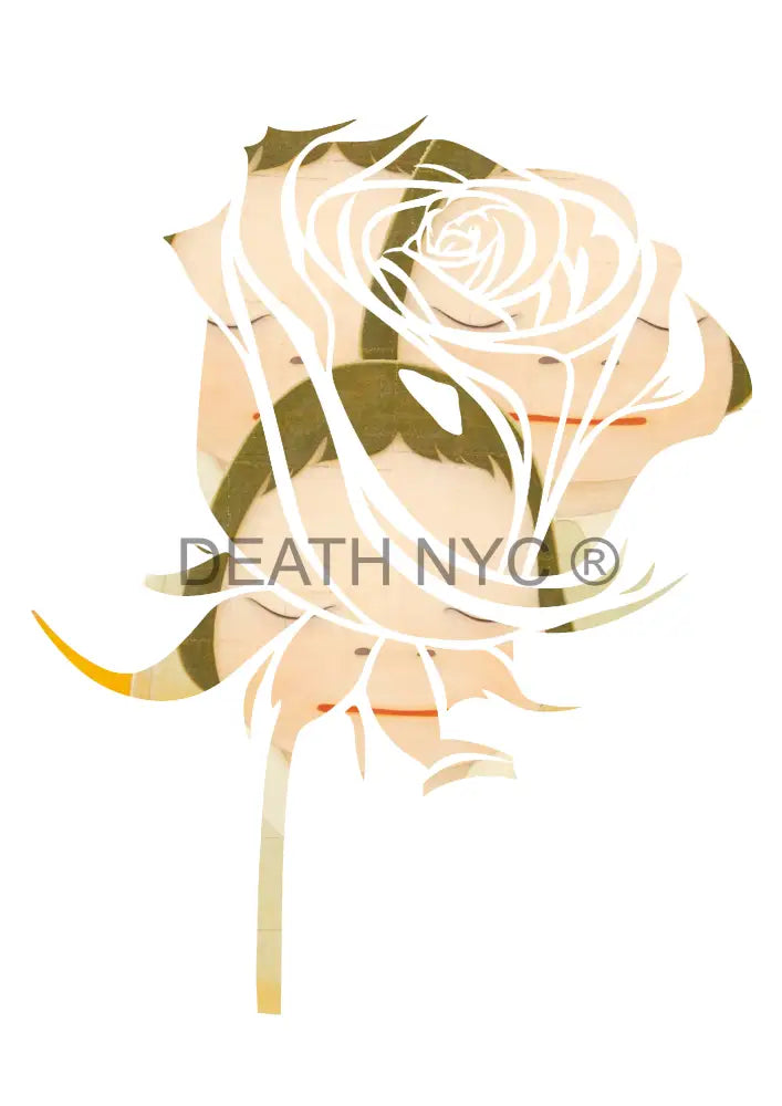 Deathw407 45X32Cm Rose (Edition Of 100*) (2023) Art Print