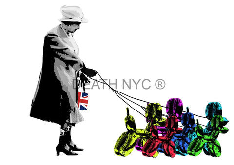 Deathw427 45X32Cm Queen (Edition Of 100*) (2023) Art Print