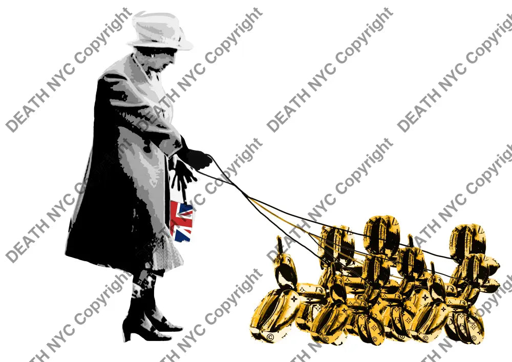 Deathw429 45X32Cm Queen (Edition Of 100*) (2023) Art Print