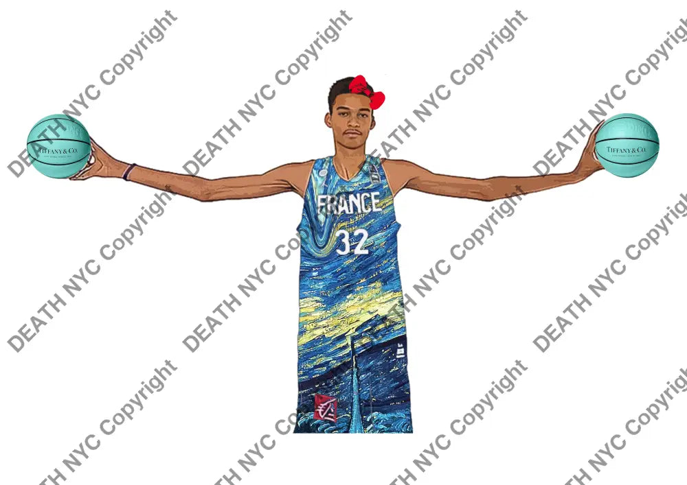 Deathw504 45X32Cm Nba (Edition Of 100*) (2023) Art Print