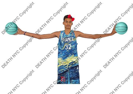 Deathw504 45X32Cm Nba (Edition Of 100*) (2023) Art Print