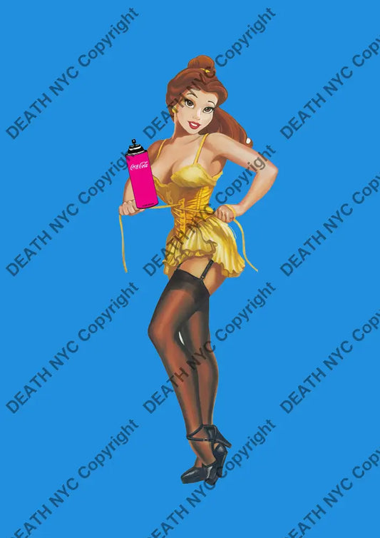 Deathw524 45X32Cm Belle (Edition Of 100*) (2023) Art Print