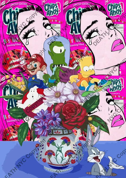 Deathw59 45X32Cm Mario (Edition Of 100*) (2023) Art Print
