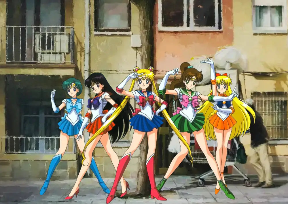 Deathw63 45X32Cm Sailor Moon (Edition Of 100*) (2023) Art Print