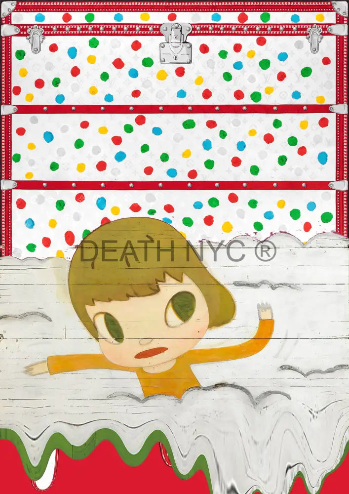 Deathw683 45X32Cm Cute (Edition Of 100*) (2023) Art Print