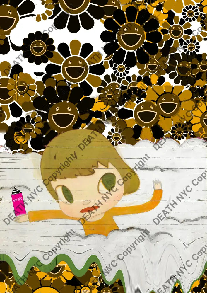 Deathw684 45X32Cm Cute (Edition Of 100*) (2023) Art Print
