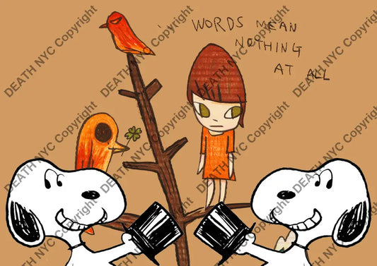 Deathw686 45X32Cm Cute (Edition Of 100*) (2023) Art Print