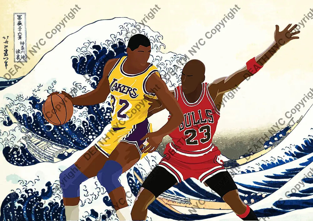Deathw751 45X32Cm Nba (Edition Of 100*) (2023) Art Print