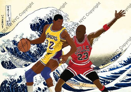 Deathw751 45X32Cm Nba (Edition Of 100*) (2023) Art Print