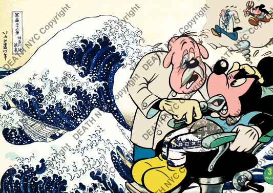 Deathw755 45X32Cm Mickey (Edition Of 100*) (2023) Art Print