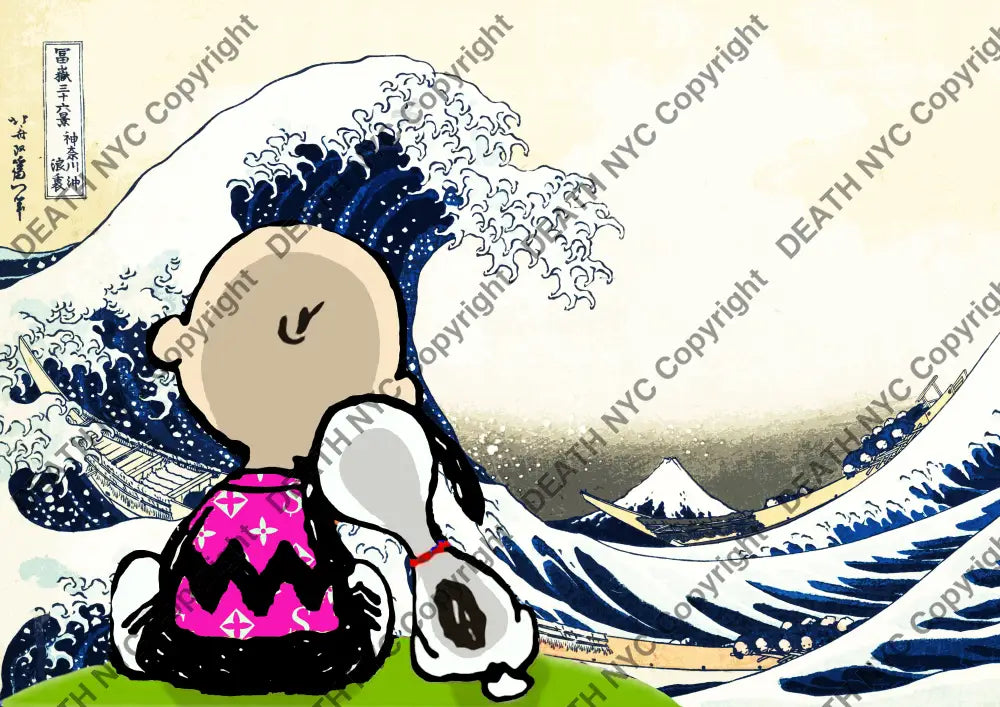 Deathw761 45X32Cm Snoopy (Edition Of 100*) (2023) Art Print