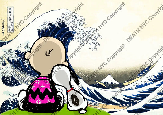 Deathw761 45X32Cm Snoopy (Edition Of 100*) (2023) Art Print