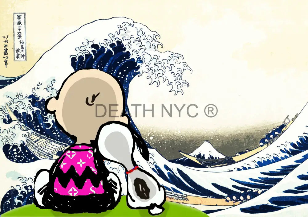 Deathw761 45X32Cm Snoopy (Edition Of 100*) (2023) Art Print