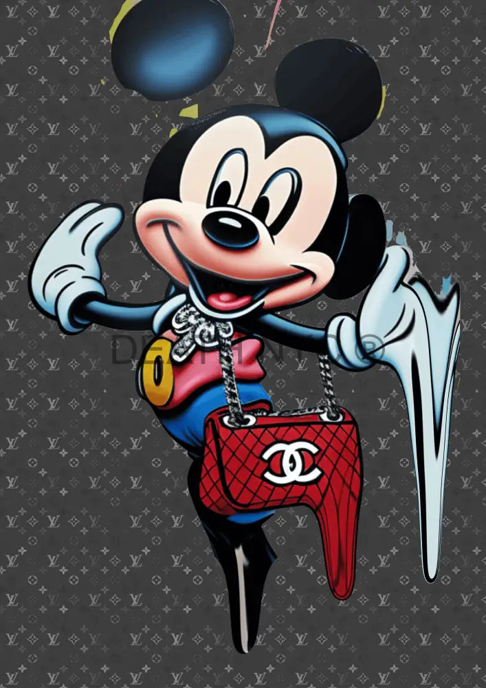 Deathw837 45X32Cm Mickey (Edition Of 100*) (2023) Art Print