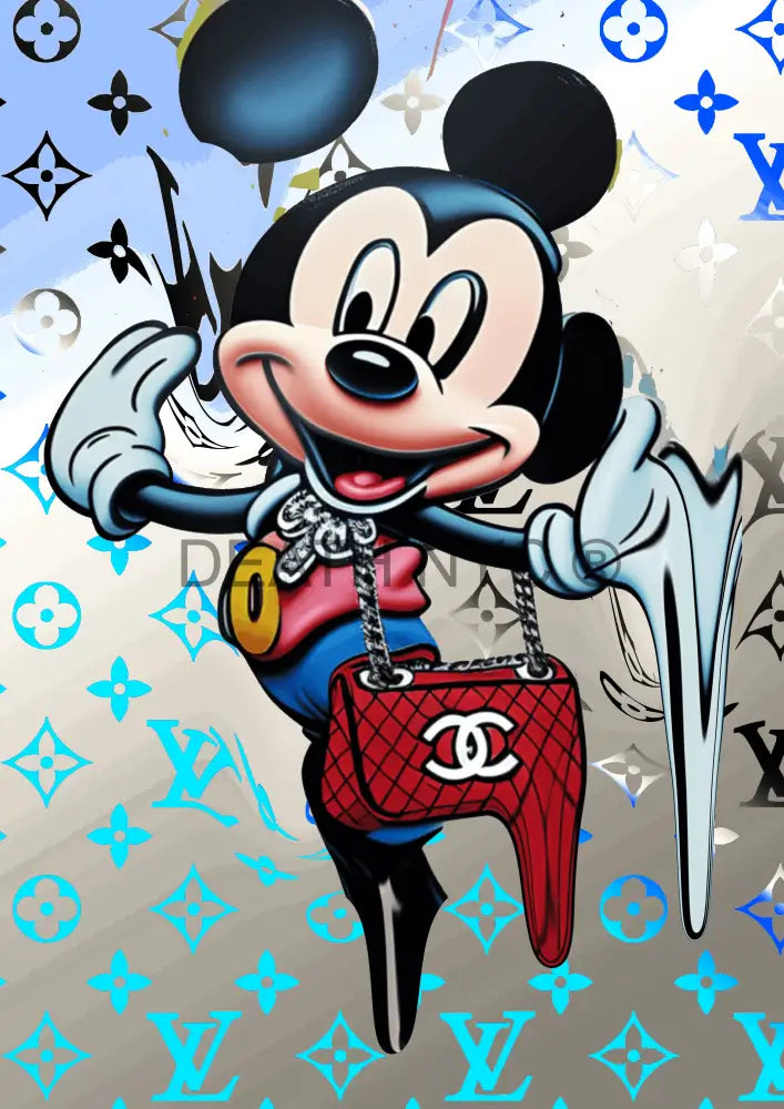 Deathw838 45X32Cm Mickey (Edition Of 100*) (2023) Art Print