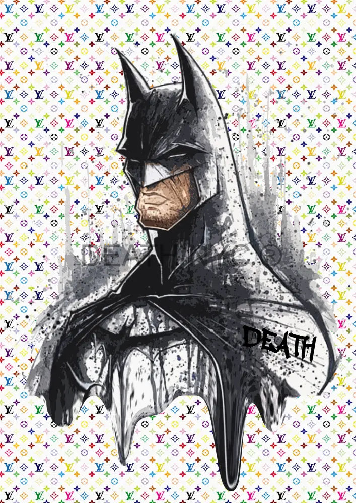 Deathw872 45X32Cm Batman (Edition Of 100*) (2023) Art Print