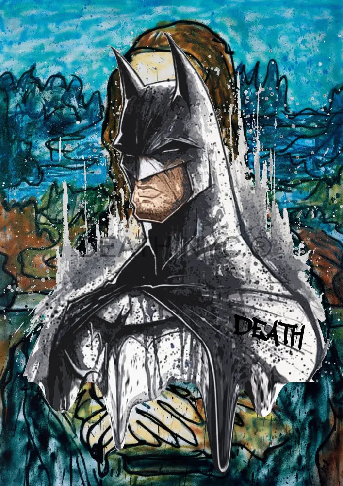 Deathw875 45X32Cm Batman (Edition Of 100*) (2023) Art Print