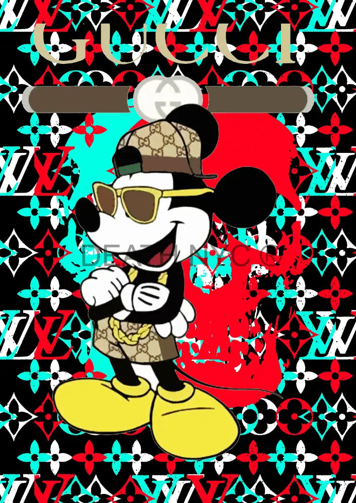 Deathw908 45X32Cm Mickey (Edition Of 100*) (2023) Art Print