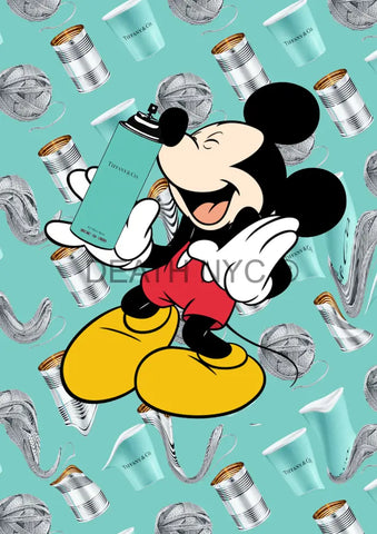 Deathx154 45X32Cm Mickey (Edition Of 100*) (2023) Art Print