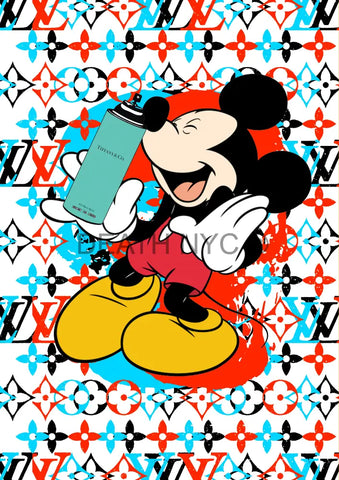 Deathx155 45X32Cm Mickey (Edition Of 100*) (2023) Art Print