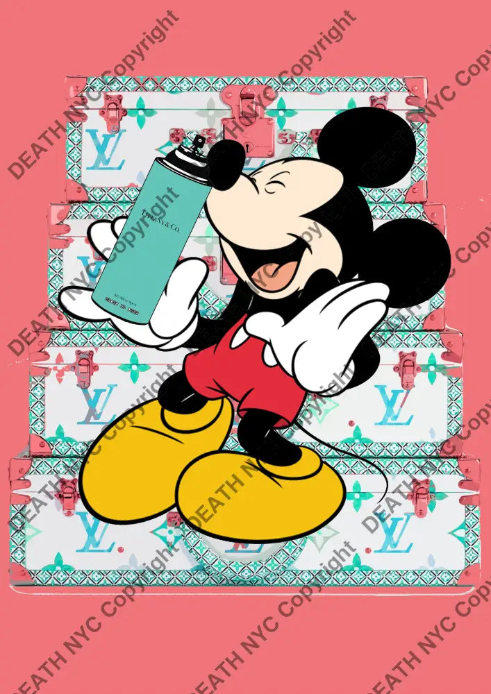 Deathx157 45X32Cm Mickey (Edition Of 100*) (2023) Art Print
