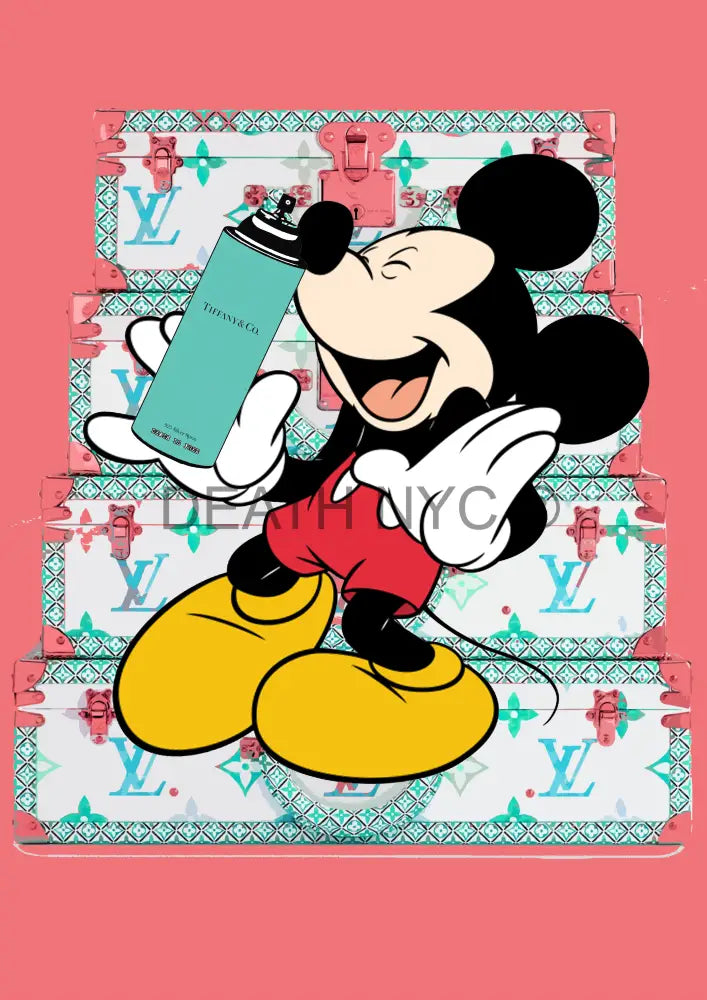 Deathx157 45X32Cm Mickey (Edition Of 100*) (2023) Art Print