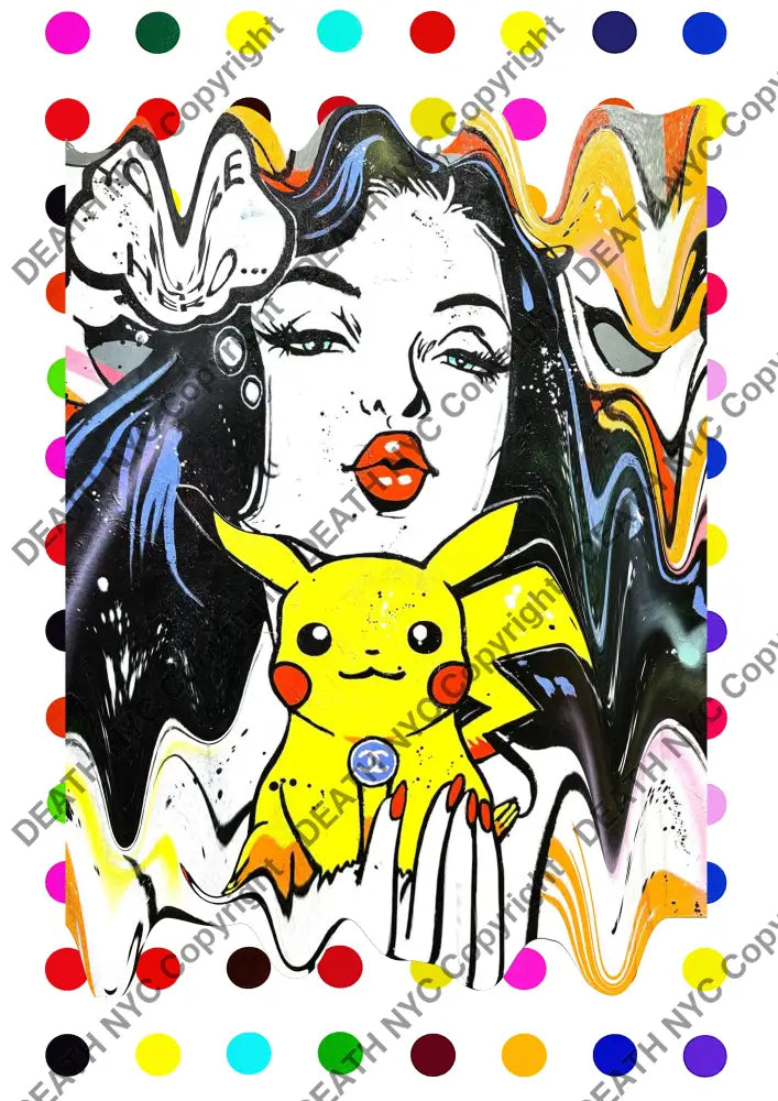 Deathx239 45X32Cm Pokemon (Edition Of 100*) (2023) Art Print