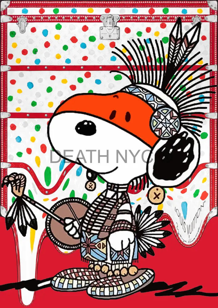 Deathx358 45X32Cm Snoop (Edition Of 100*) (2023) Art Print